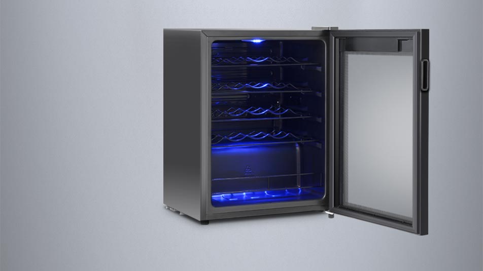 Inventor vino wine store cooler